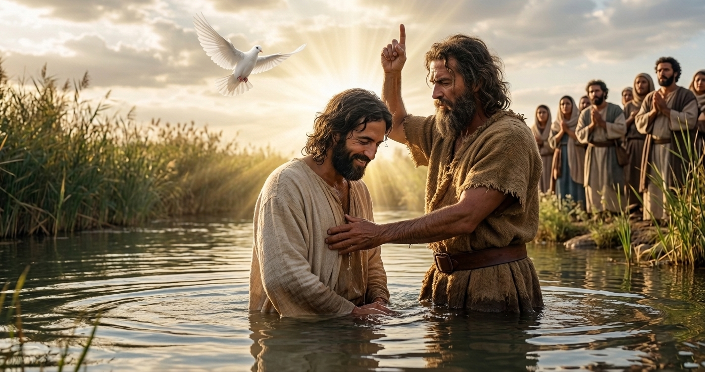 Jesus Baptized